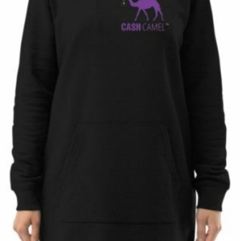 CashCamel Hoodie Dress